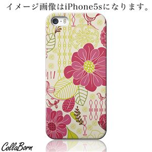 CollaBorn スマホカバー iPhone5／5s 「Floral patterns02A」