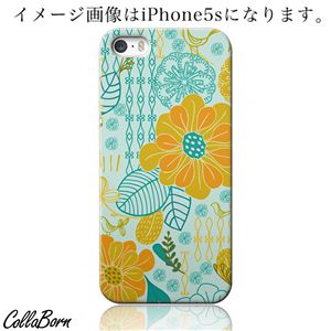 CollaBorn スマホカバー iPhone5／5s 「Floral patterns02C」