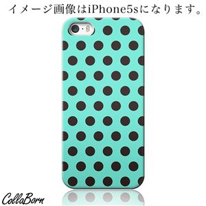 CollaBorn スマホカバー iPhone5／5s 「Dots（M BK）」