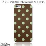 CollaBorn スマホカバー iPhone5／5s 「Dots[BR M]」