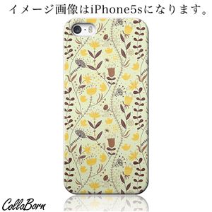 CollaBorn スマホカバー iPhone5c 「Floral patterns01D」