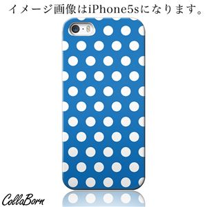 CollaBorn スマホカバー iPhone5c 「Dots（B W）」