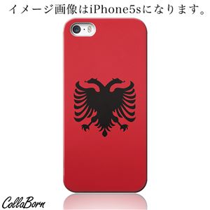 CollaBorn スマホカバー AQUOS PHONE ZETA（SH-01F） 「アルバニア共国国旗」
