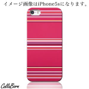 CollaBorn スマホカバー GALAXY S4（SC-04E） 「Three Line_Pink」