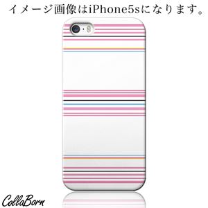 CollaBorn スマホカバー GALAXY S4（SC-04E） 「Three Line_White」