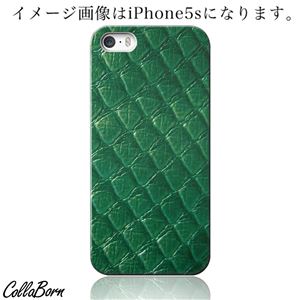 CollaBorn スマホカバー iPhone5／5s 「Reptiles leather09A」