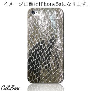 CollaBorn スマホカバー iPhone5／5s 「Reptiles leather12A」