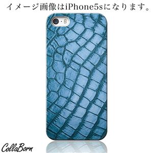 CollaBorn スマホカバー iPhone5／5s 「Reptiles leather14E」