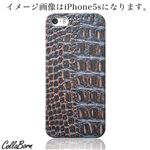CollaBorn スマホカバー iPhone5／5s 「Reptiles leather21B」