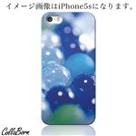 CollaBorn スマホカバー iPhone5／5s 「Bluish Marbles」