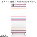 CollaBorn スマホカバー iPhone5c 「Three Line_White」