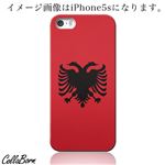 CollaBorn スマホカバー iPhone5c 「アルバニア共国国旗」