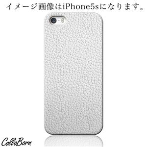 CollaBorn スマホカバー iPhone5c 「牛革（白）」