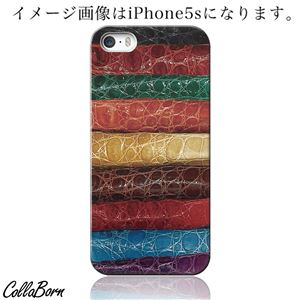 CollaBorn スマホカバー iPhone5c 「Reptiles leather22A」