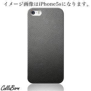CollaBorn スマホカバー Xperia Z1 f （SO-02F） 「牛革-黒」