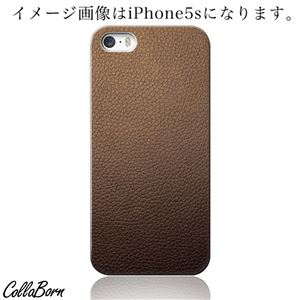 CollaBorn スマホカバー Xperia Z1 f （SO-02F） 「牛革-茶」