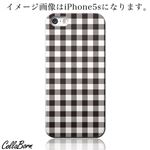 CollaBorn スマホカバー AQUOS PHONE ZETA（SH-01F） 「Gingham check_Black」
