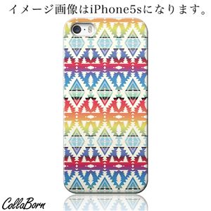 CollaBorn スマホカバー AQUOS PHONE ZETA（SH-01F） 「Raimbow Navajo」