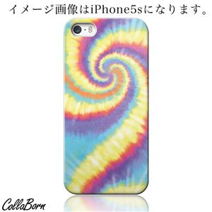 CollaBorn スマホカバー AQUOS PHONE ZETA（SH-01F） 「Tie-dye rainbow」