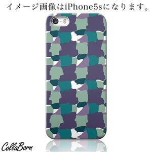 CollaBorn スマホカバー AQUOS PHONE ZETA（SH-01F） 「BasketWeveCheck」パターン