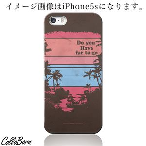CollaBorn スマホカバー GALAXY S4（SC-04E） 「Sunet beach」