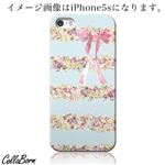 CollaBorn スマホカバー iPhone5／5s 「Flower border」