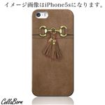 CollaBorn スマホカバー iPhone5／5s 「TASSLE_Brown」