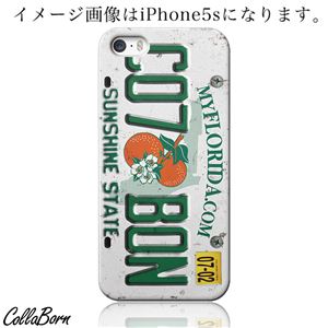 CollaBorn スマホカバー iPhone5／5s 「Numberplate[Florida]」