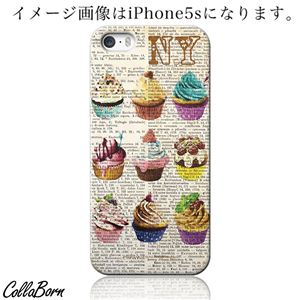 CollaBorn スマホカバー iPhone5c 「N.Y.cupcake」