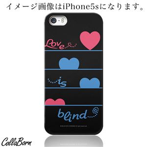 CollaBorn スマホカバー GALAXY S4（SC-04E） 「Love is bliend_Black」