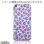 CollaBorn スマホカバー iPhone5／5s 「Leopard_Purple」
