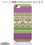 CollaBorn スマホカバー iPhone5／5s 「Fair IsleBai_Green」