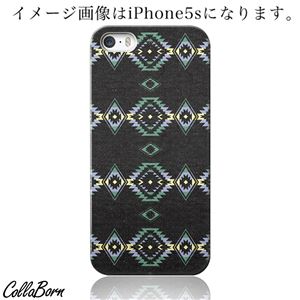 CollaBorn スマホカバー iPhone5／5s 「Native Pattern」 インディアン