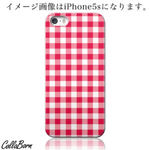 CollaBorn スマホカバー iPhone5／5s 「Gingham check_Red」