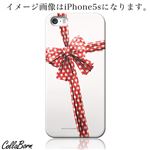 CollaBorn スマホカバー iPhone5c 「DotRibbon」