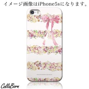 CollaBorn スマホカバー iPhone5c 「Flower border」