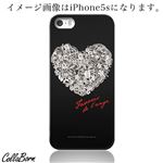 CollaBorn スマホカバー iPhone5c 「Lace Heart」