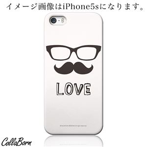 CollaBorn スマホカバー iPhone5c 「Hige」ヒゲ