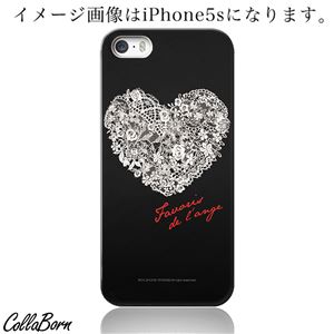 CollaBorn スマホカバー Xperia Z1（SO-01F） 「Lace Heart」