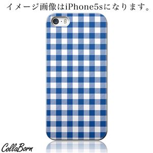 CollaBorn スマホカバー Xperia Z1（SO-01F） 「Gingham check_Blue」