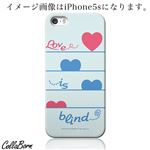 CollaBorn スマホカバー Xperia Z1（SO-01F） 「Love is bliend_Aqua」