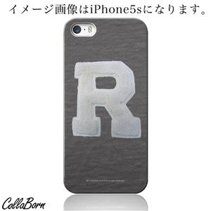 CollaBorn スマホカバー Xperia Z1 f （SO-02F） 「Lettered_R」