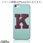 CollaBorn スマホカバー Xperia Z1 f （SO-02F） 「Lettered_K」