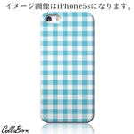 CollaBorn スマホカバー Xperia Z1 f （SO-02F） 「Gingham check_Blue」