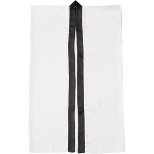（まとめ）アーテック サテンロングハッピ 白 L（ハチマキ付） 【×10セット】