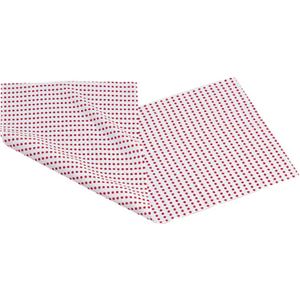 （まとめ）アーテック 豆しぼりてぬぐい 赤 【×30セット】