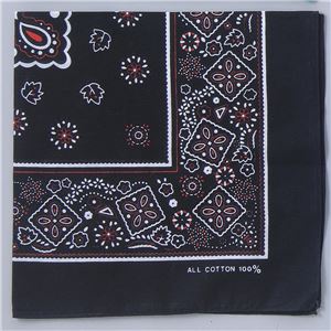 （まとめ）アーテック バンダナ 黒 【×30セット】