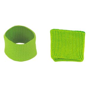 （まとめ）アーテック リストバンド（2ヶ組） 蛍光グリーン 【×30セット】