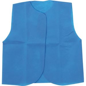 （まとめ）アーテック 衣装ベース J ベスト 青 【×30セット】