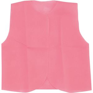 （まとめ）アーテック 衣装ベース J ベスト 桃 【×30セット】
